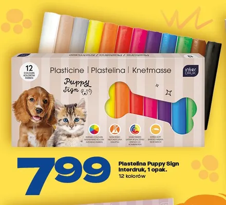 Plastelina Puppy Sign Interdruk promocja w Twój Market