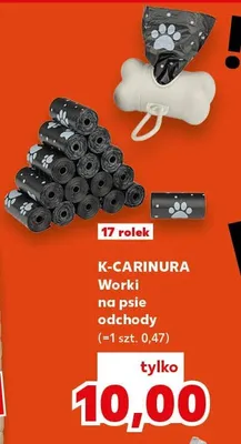 Worki na psie odchody promocja w Kaufland