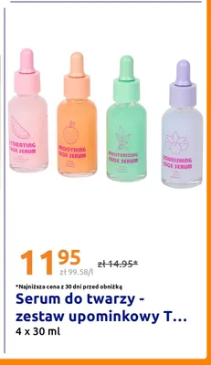 Serum do twarzy zestaw upominkowy promocja w Action