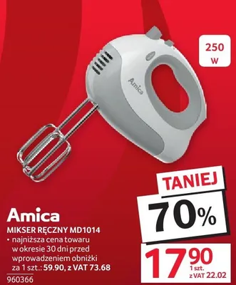 Mikser ręczny Amica MD1014 promocja w Selgros