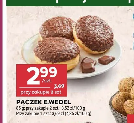Pączek E.Wedel promocja w Stokrotka