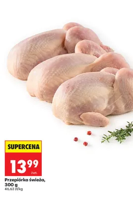 Przepiórka świeża promocja w Biedronka