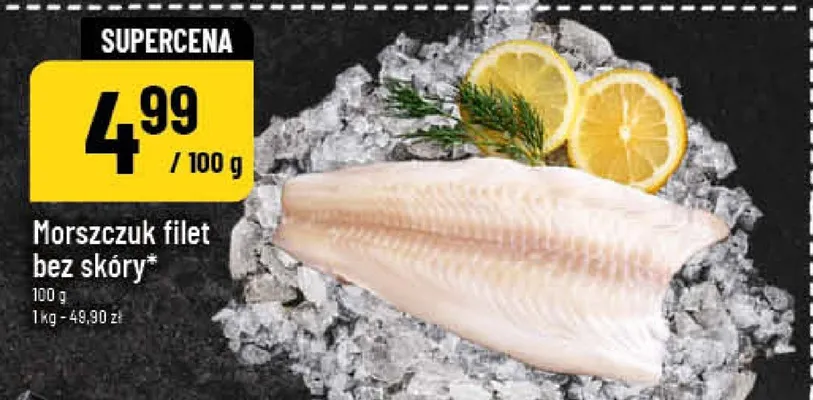 Morszczuk filet bez skóry promocja w POLOmarket