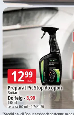 Preparat Pit Stop do opon Bottari promocja w Leclerc