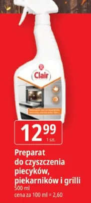 Preparat do czyszczenia piecy piekarników i grilli Clair promocja w Leclerc
