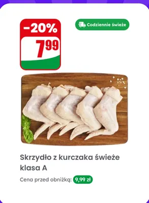 Skrzydło z kurczaka świeże klasa A promocja w Dino