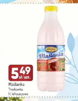 Maślanka Włoszczowa Truskawkowa promocja w Avita