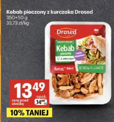 Kebab pieczony z kurczaka Drosed promocja w Delikatesy Centrum