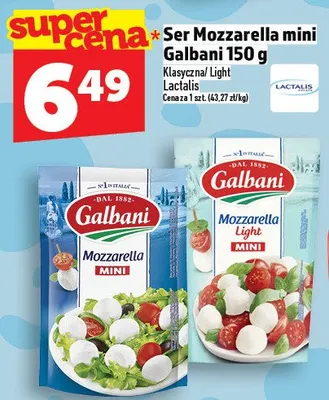 Ser Mozzarella mini promocja w TOPAZ
