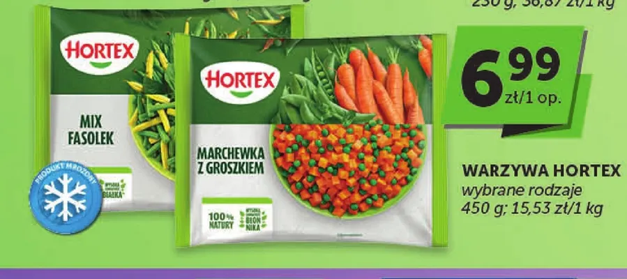 Warzywa Hortex marchewka z groszkiem promocja w ABC