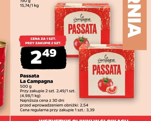 Passata La Campagna promocja w Netto