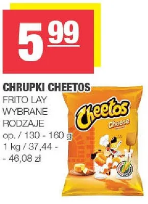 Chrupki Cheetos promocja w SPAR