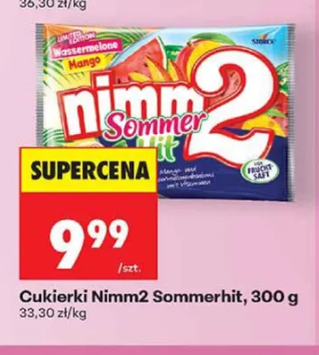 Cukierki Nimm2 Sommerhit promocja w Biedronka