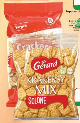 Krakersy solone Dr Gerard promocja w Dino