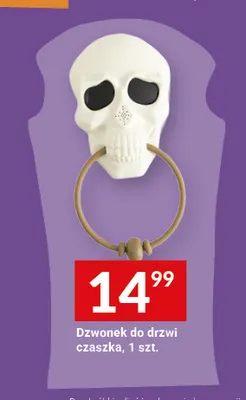 Dzwonek do drzwi czaszka promocja w Twój Market