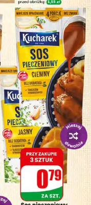 Sos pieczeniowy Kucharek ciemny promocja w Dino