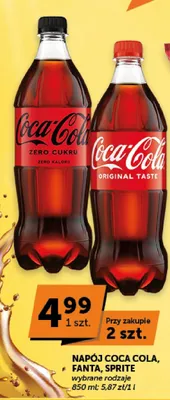 Napój Coca-Cola Zero Cukru promocja w ABC