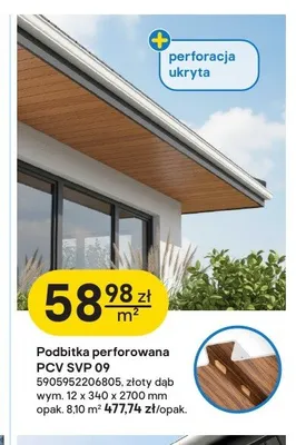 Podbitka perforowana PCV Vilo SVP 09 promocja w Castorama
