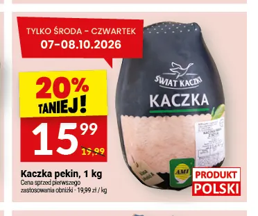 Kaczka pekin Świat Kaczki promocja w Twój Market