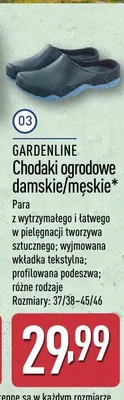 Chodaki ogrodowe damskie/męskie promocja w Aldi