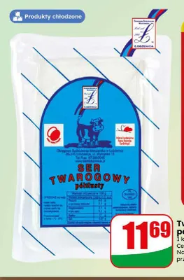 Twaróg półtłusty Łobżenica promocja w Dino