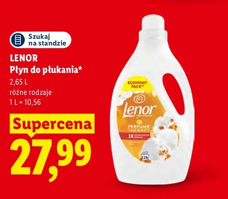 Płyn do płukania tkanin Lenor Gold Orchid promocja w Lidl