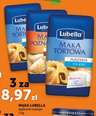 Mąka tortowa wybrane rodzaje promocja w ABC