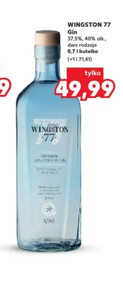 Gin Wingston 77 promocja w Kaufland