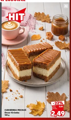 Deser Krówka Cukiernia Michaś promocja w Kaufland