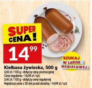Kiełbasa żywiecka promocja w Twój Market