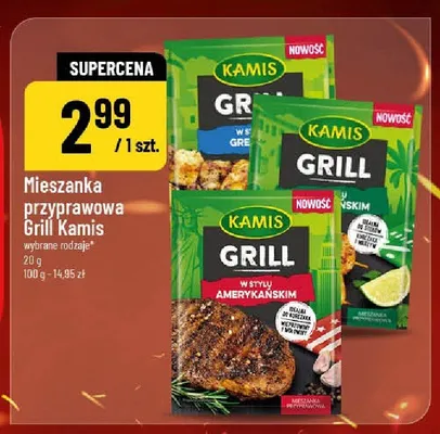 Mieszanka przyprawowa Grill Kamis promocja w POLOmarket