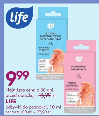 Odżywka do paznokci skoncentrowana 10 w 1 promocja w Super-Pharm
