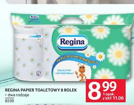 Papier toaletowy Regina Rumiankowy promocja w Selgros