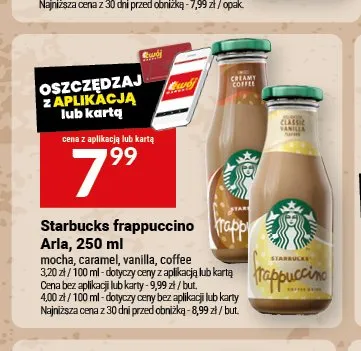 Kawa mrożona Starbucks Frappuccino Vanilla promocja w Twój Market