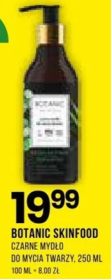 Skinfood czarne mydło do mycia twarzy promocja w Drogerie Natura