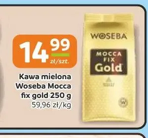 Kawa mielona Woseba Mocca Fix Gold promocja w Gama