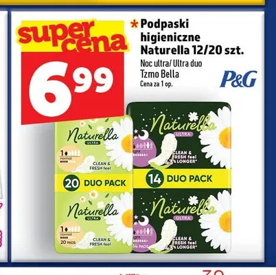 Podpaski higieniczne Naturella Ultra Night Duo Pack promocja w TOPAZ
