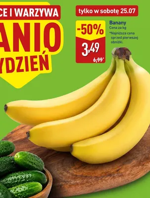 Banany promocja w Aldi