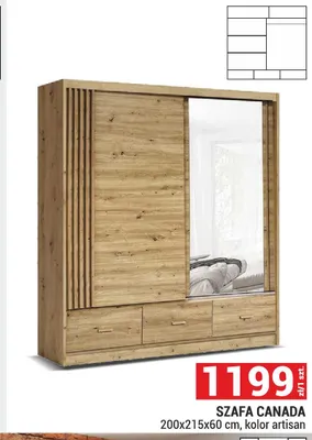 Szafa Canada promocja w Merkury Market