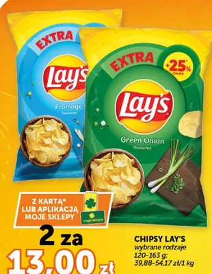 Chipsy wybrane rodzaje promocja w ABC