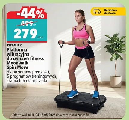 Platforma wibracyjna do ćwiczeń  promocja w Biedronka