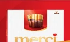 Bombonierka Merci promocja w Biedronka