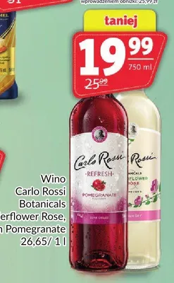Wino Carlo Rossi Botanicals Elderflower Rose promocja w Prim Market
