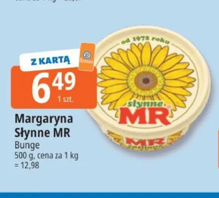 Margaryna Słynne MR Bunge promocja w Leclerc