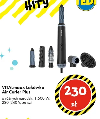 Lokówka VITALmaxx Air Curler Plus promocja w Tedi