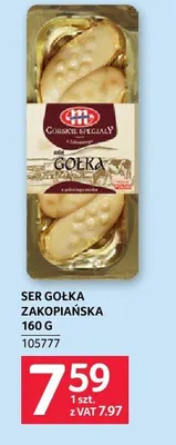 Ser gołka zakopiańska Górskie Specjały promocja w Selgros
