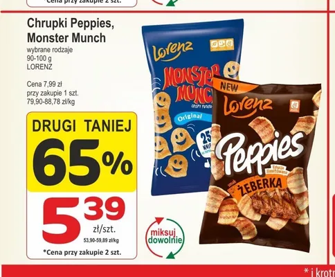 Chrupki Monster Munch Original promocja w Marketvita