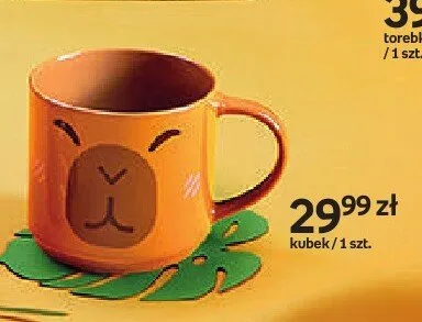 Kubek Paperdot Cappy Classes pomarańczowy promocja w Empik