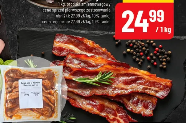 Boczek wieprzowy na grilla promocja w POLOmarket