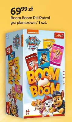 Gra planszowa Boom Boom Psi Patrol Trefl promocja w Empik